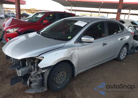 2015 Nissan Sentra Sv from USA, damaged, VIN 3N1AB7AP9FY263043